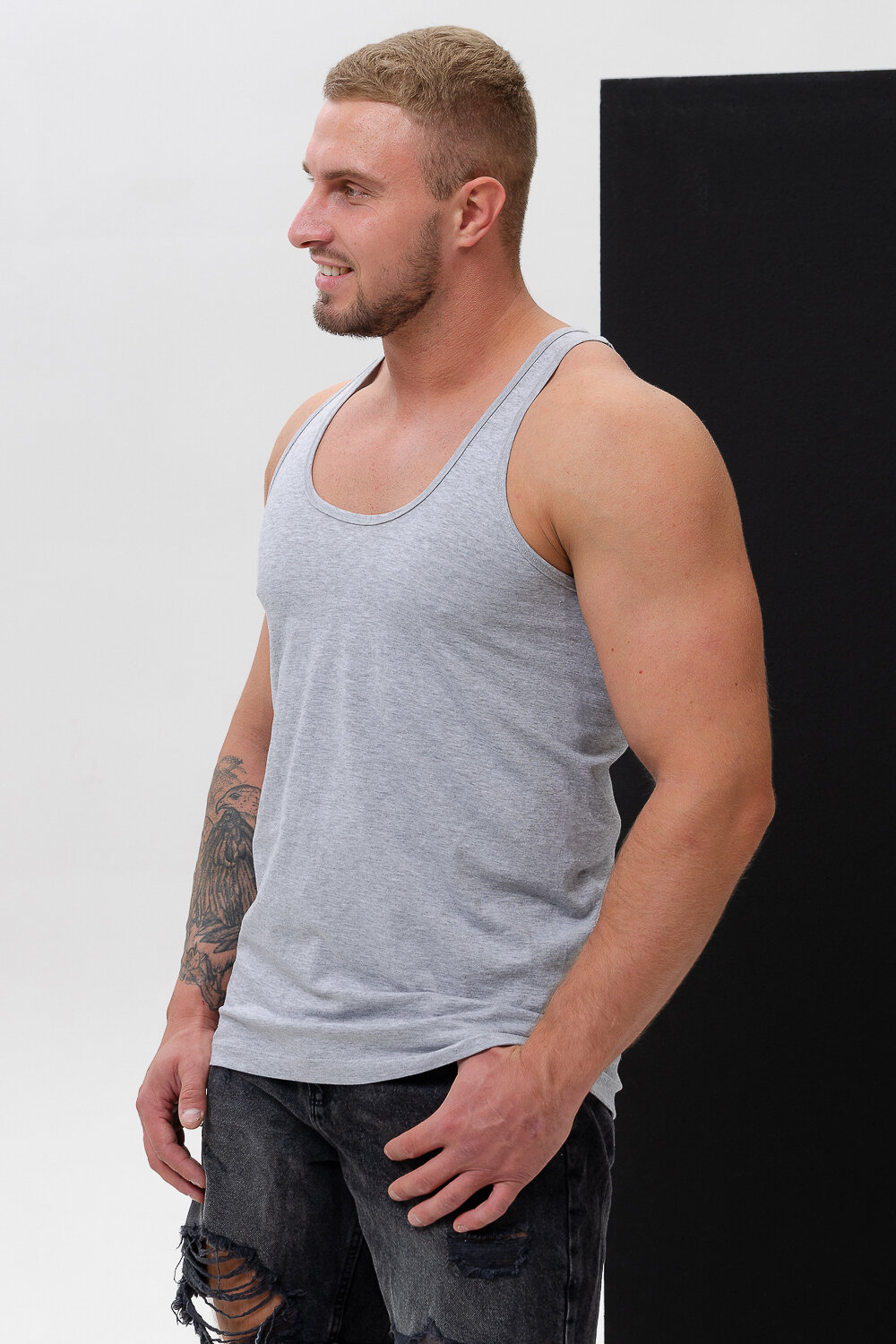 Натали Майка 587234 14483 серый меланж