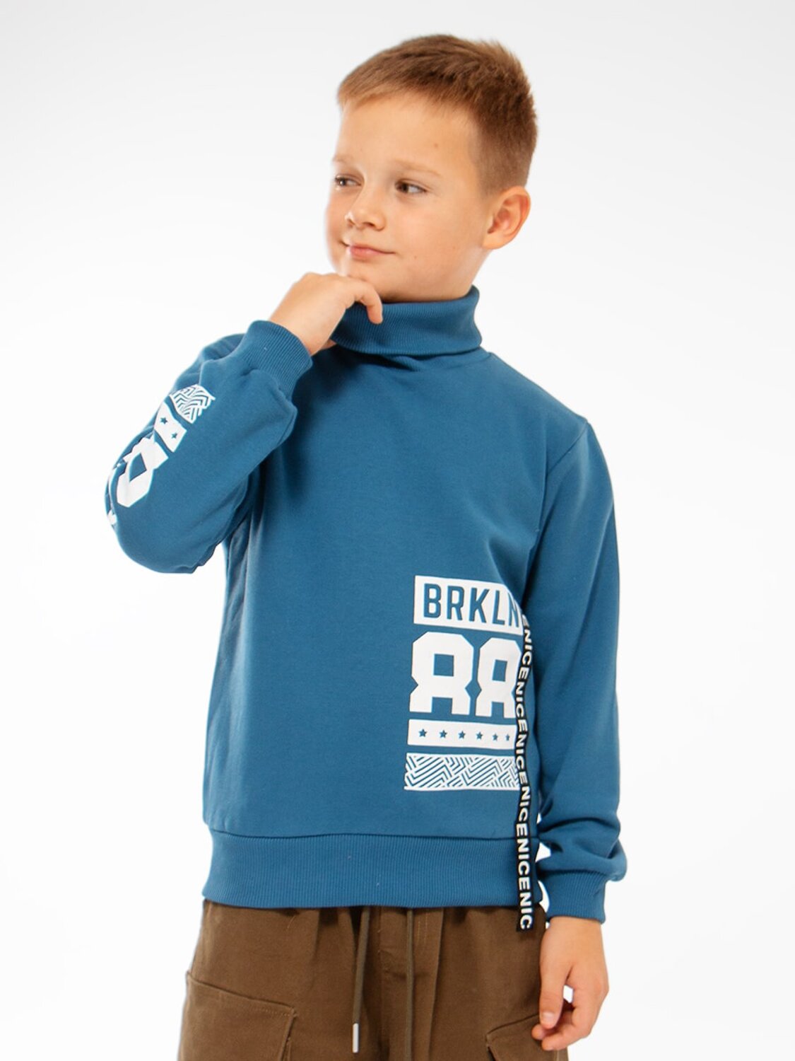 Bonito Толстовка 587240 BK1514T джинсовый