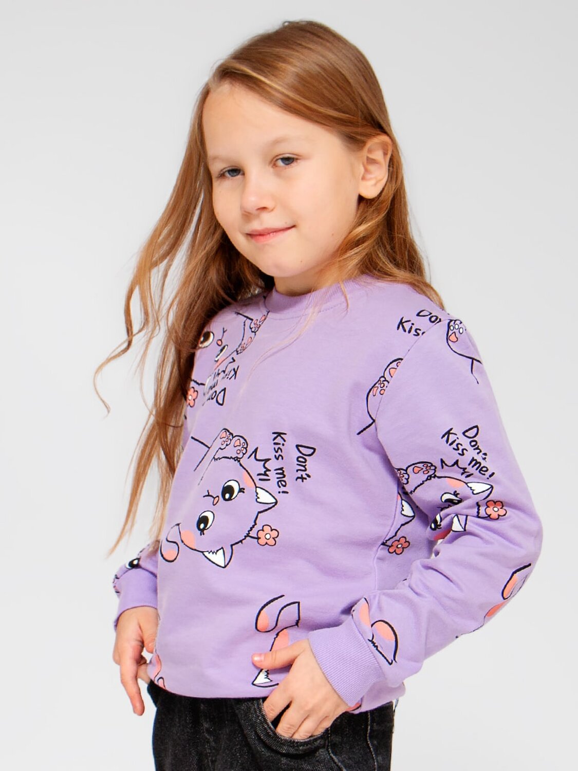 Bonito Джемпер 587261 BK1718T сиреневый