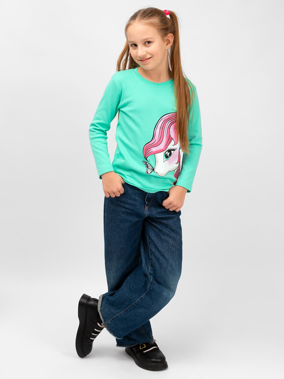 Bonito Лонгслив 587274 BK0467D мятный