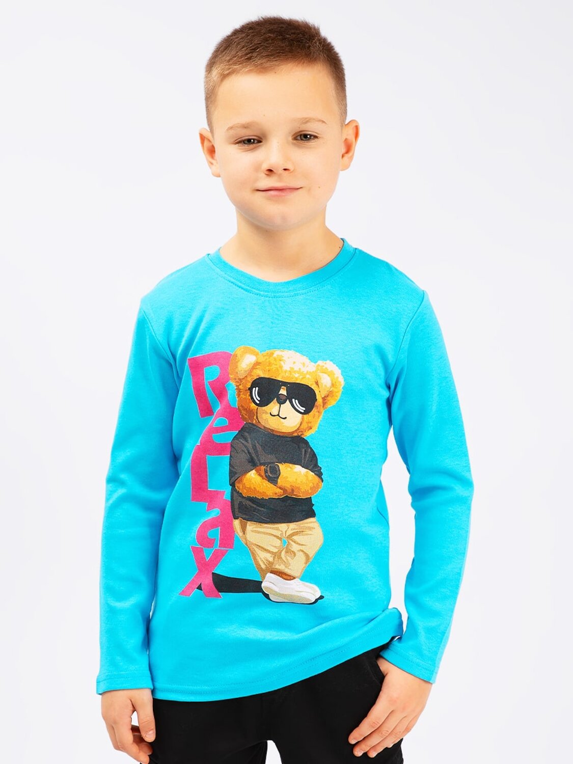 Bonito Лонгслив 587283 BK0467M голубой