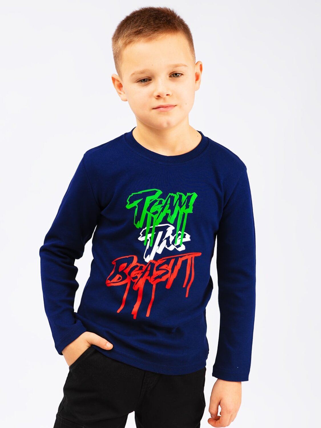 Bonito Лонгслив 587291 BK0467M темно-синий