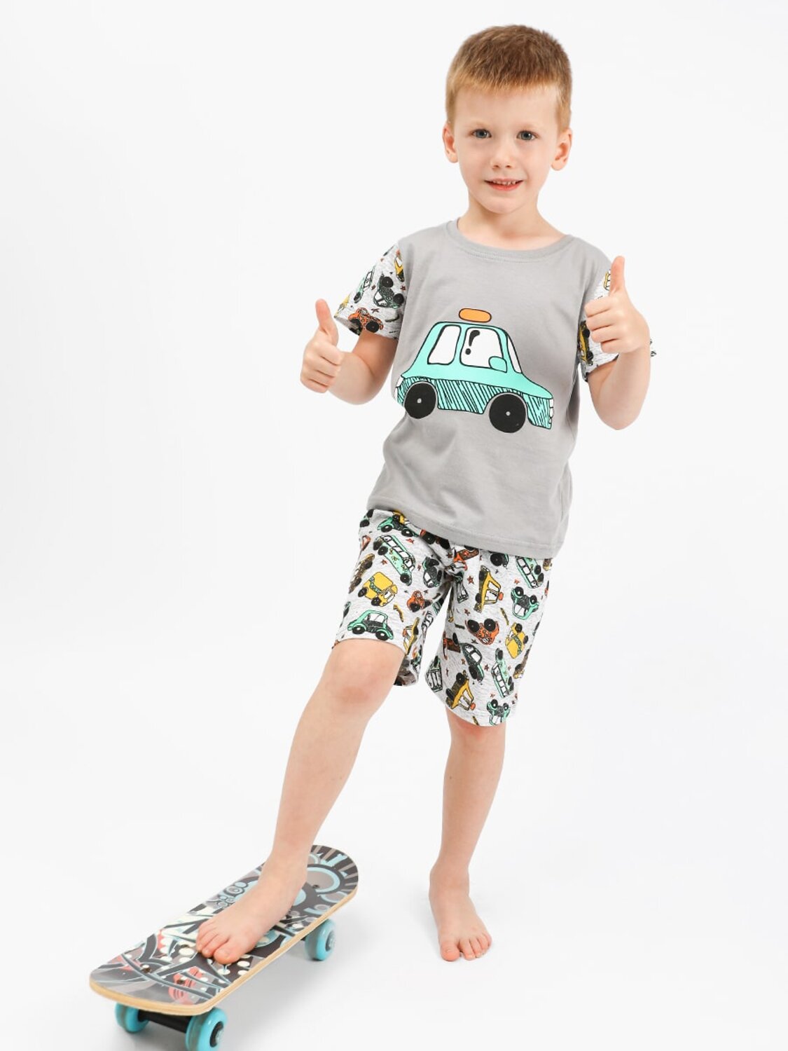 Bonito Пижама 587308 SS6124 серый