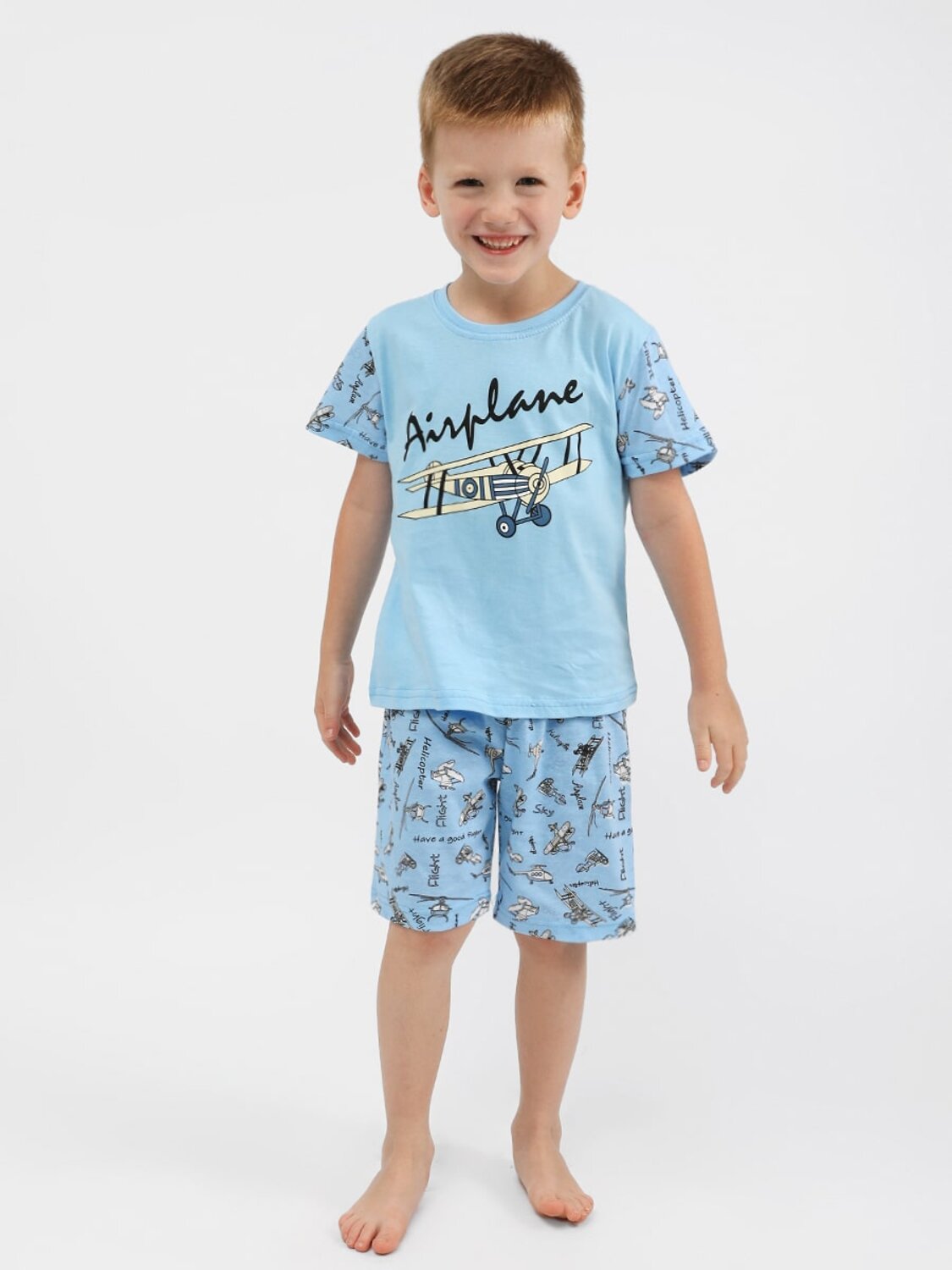 Bonito Пижама 587311 SS6124 светло-голубой