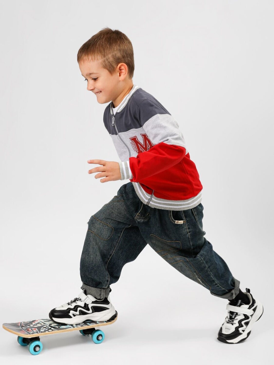 Bonito Бомбер 587314 BK1722B темно-серый