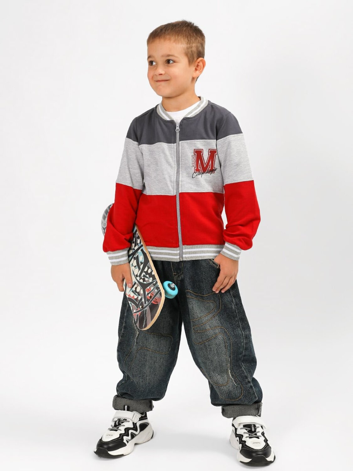 Bonito Бомбер 587314 BK1722B темно-серый