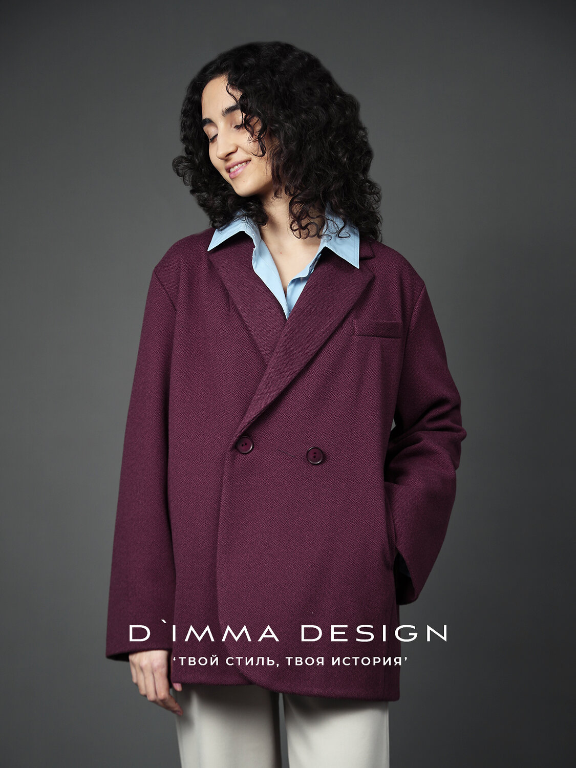 DIMMA Жакет 587328 2665 Винный