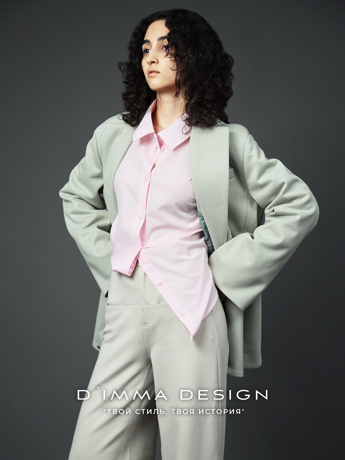 DIMMA Жакет 587326 2665 Ментоловый