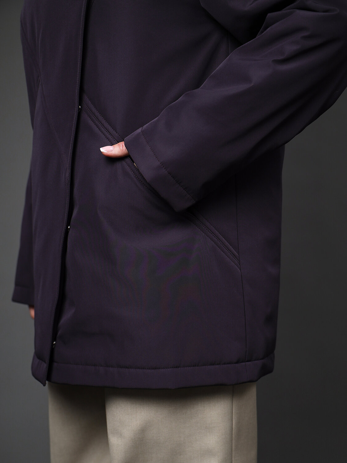 DIMMA Куртка 587329 2666 Баклажановый