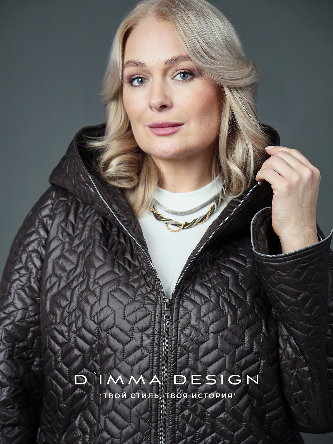 DIMMA Куртка 587335 2667 Темно-коричневый