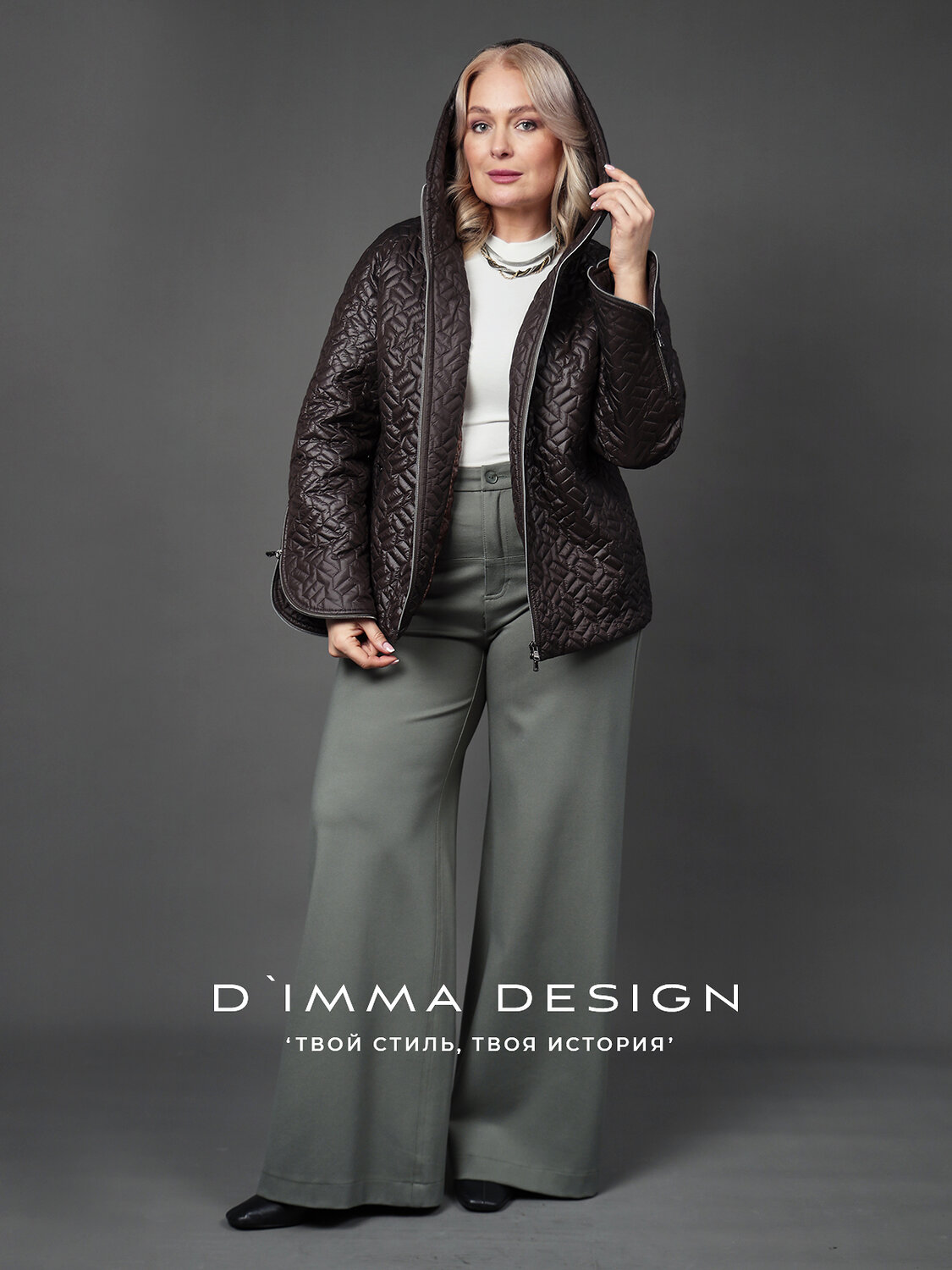 DIMMA Куртка 587335 2667 Темно-коричневый