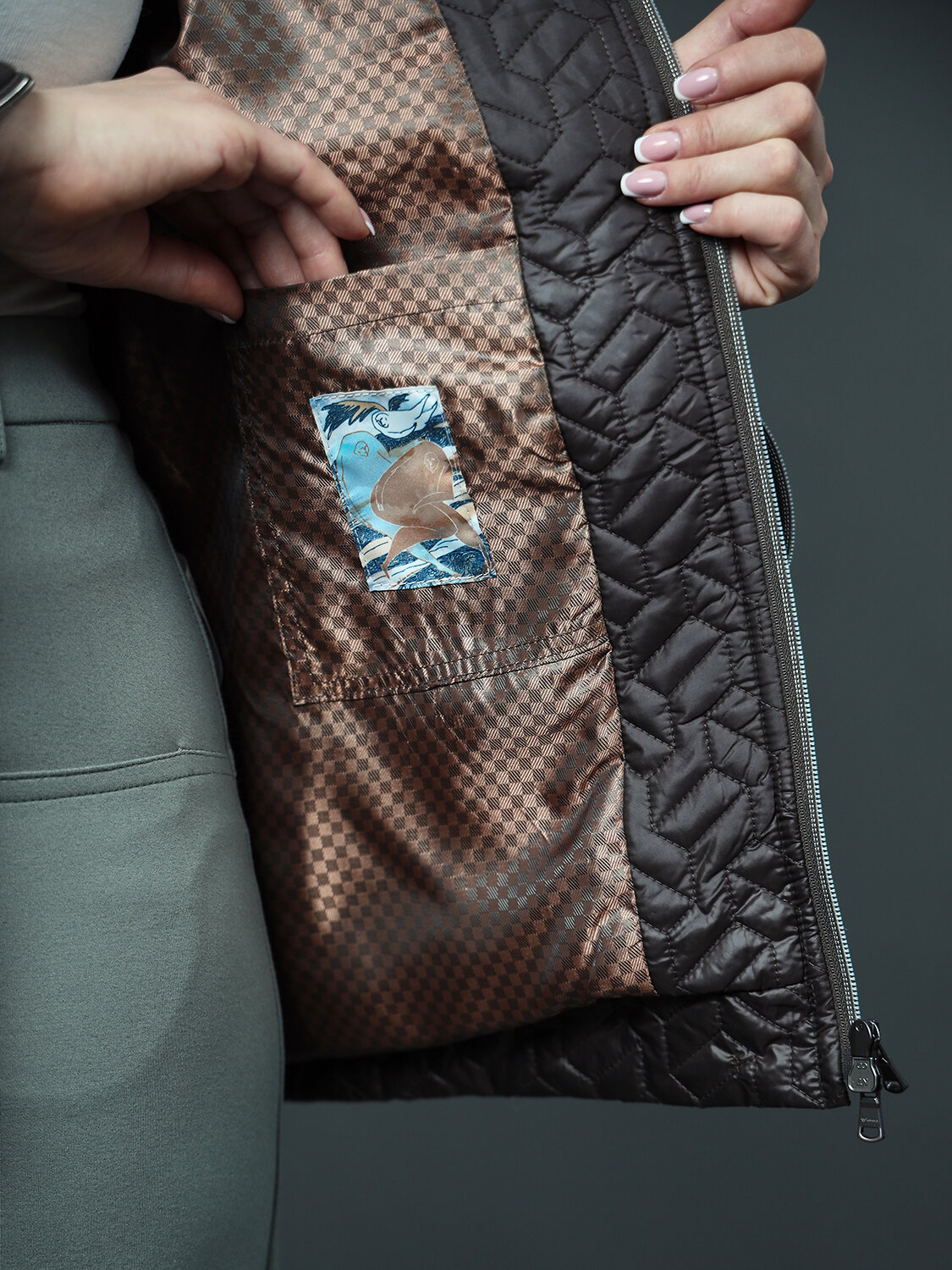 DIMMA Куртка 587335 2667 Темно-коричневый