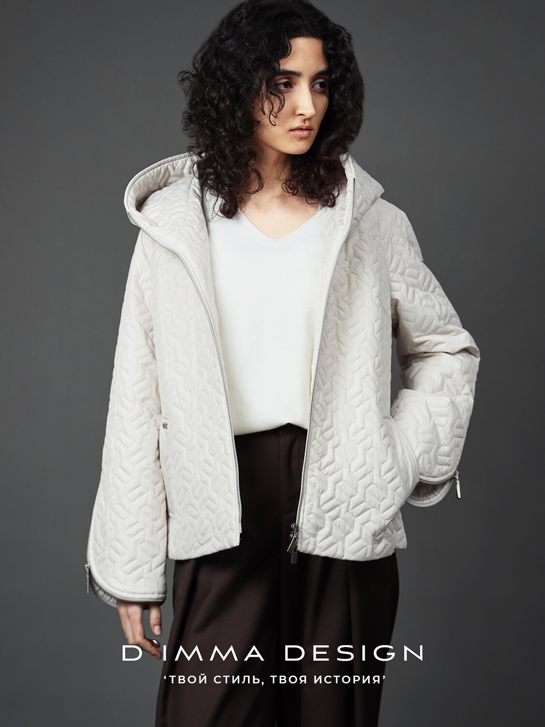 DIMMA Куртка 587339 2667 Слоновая кость