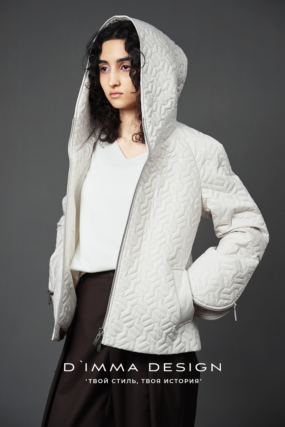 DIMMA Куртка 587339 2667 Слоновая кость