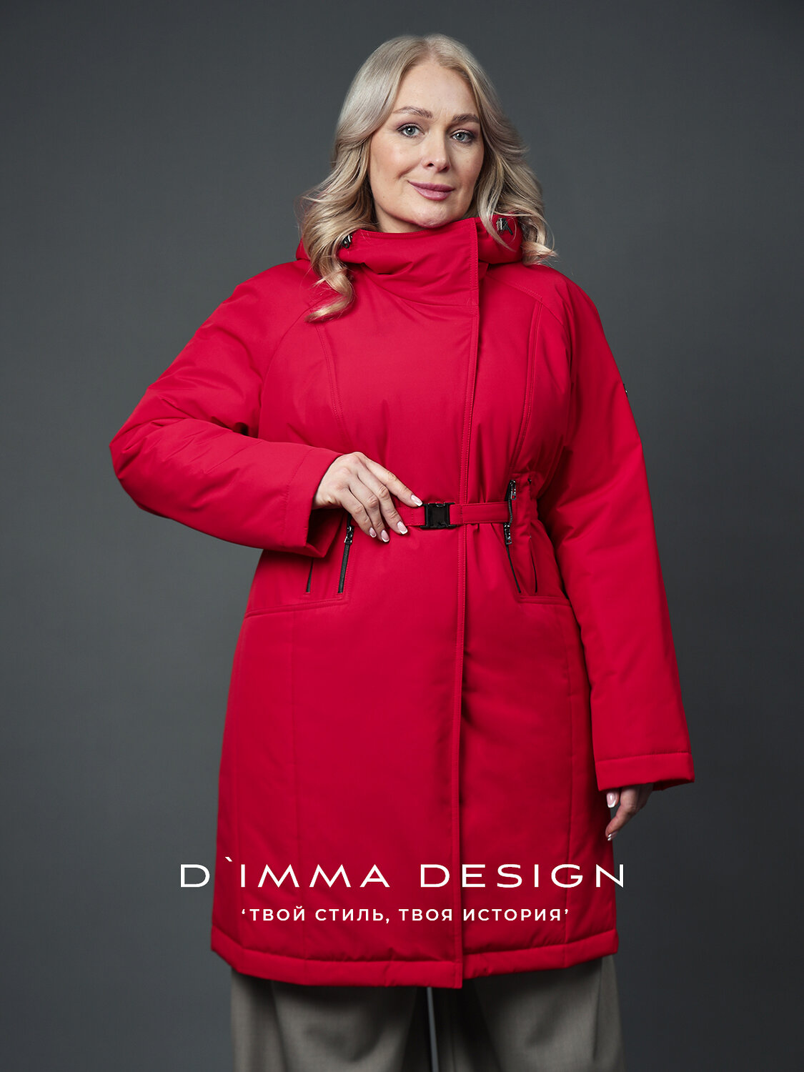 DIMMA Пальто 587340 2669 Красный