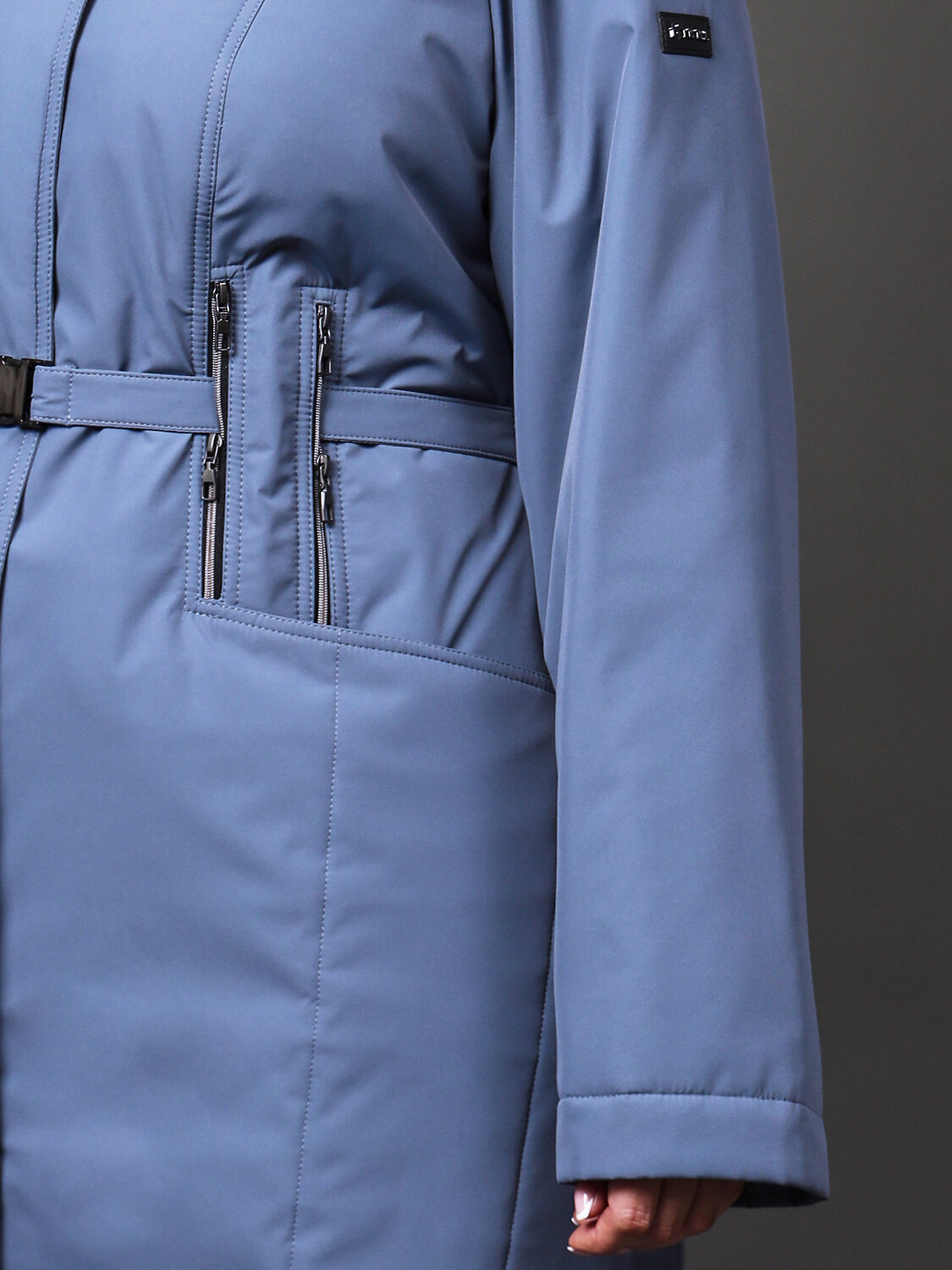 DIMMA Пальто 587341 2669 Джинсовый