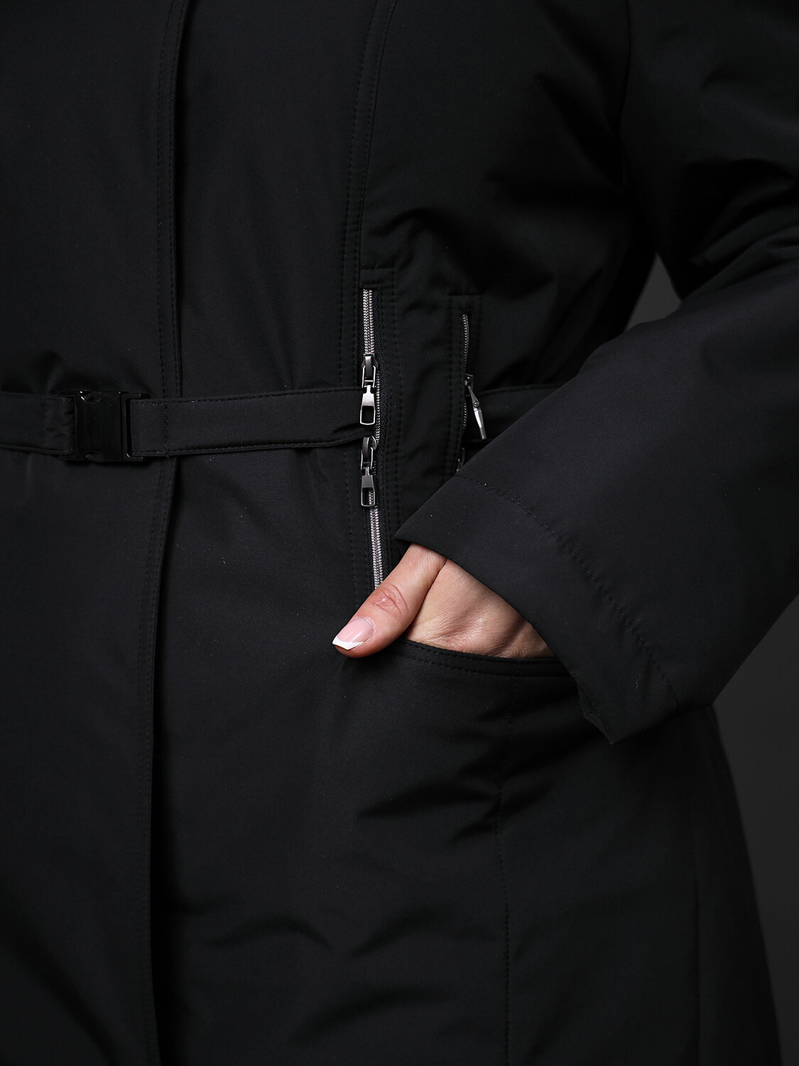 DIMMA Пальто 587345 2669 Черный