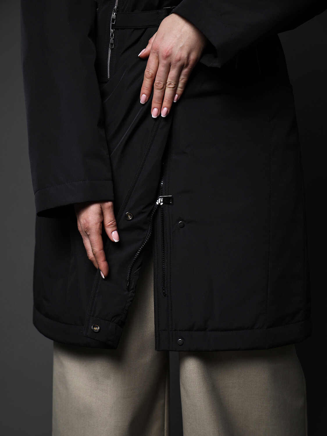 DIMMA Пальто 587345 2669 Черный