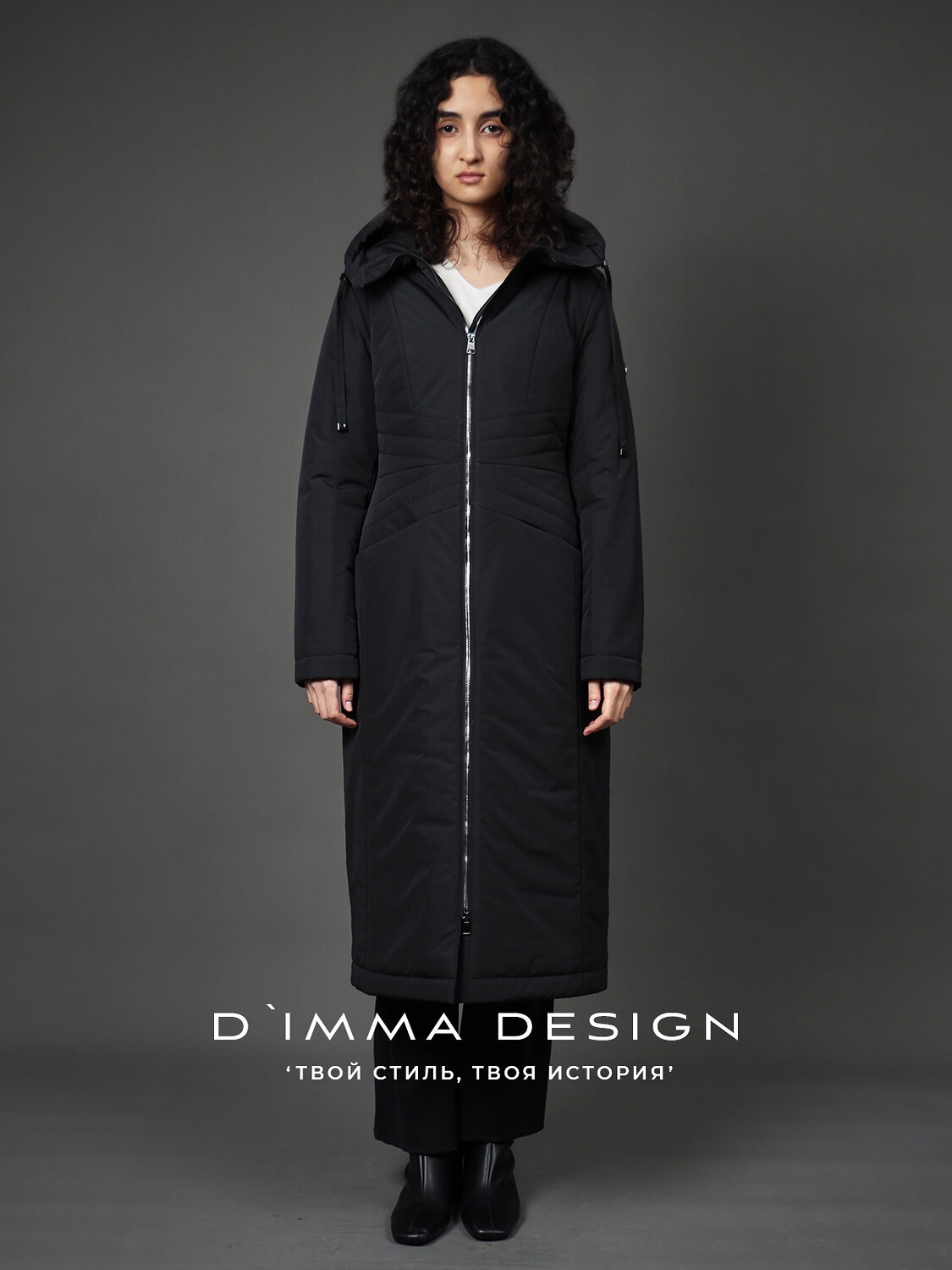 DIMMA Пальто 587346 2670 Черный