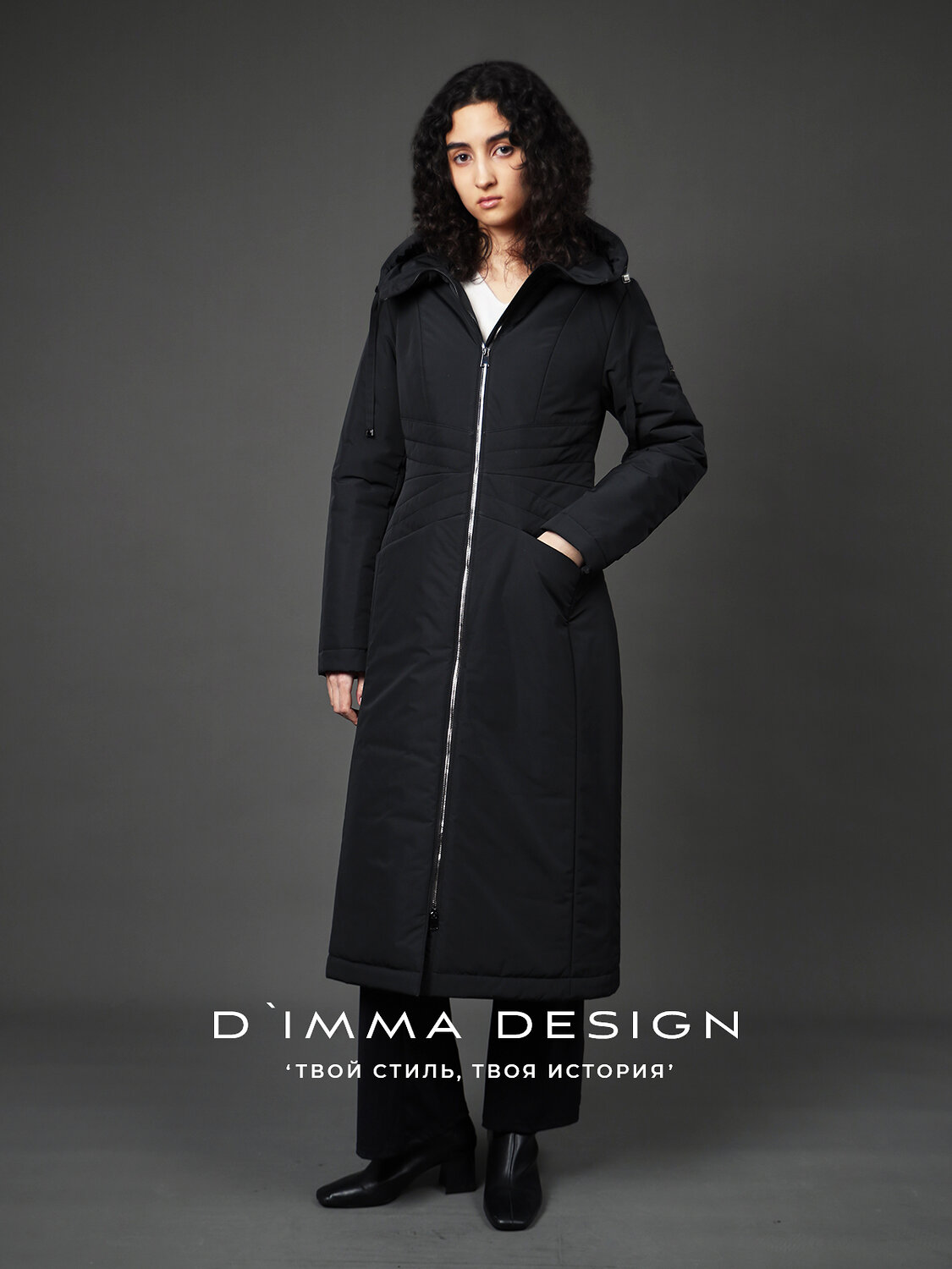 DIMMA Пальто 587346 2670 Черный
