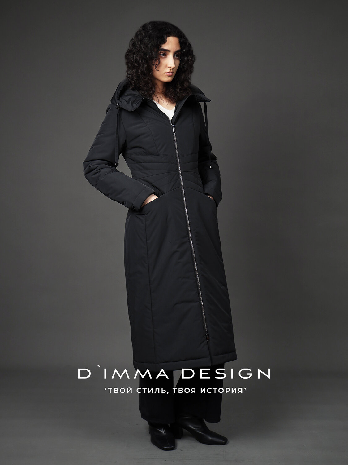 DIMMA Пальто 587346 2670 Черный