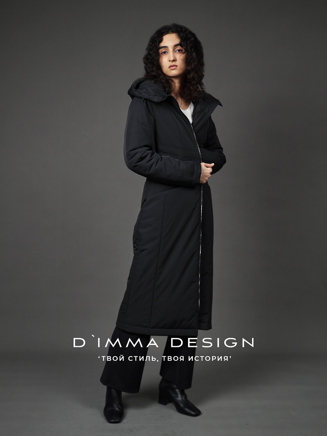 DIMMA Пальто 587346 2670 Черный