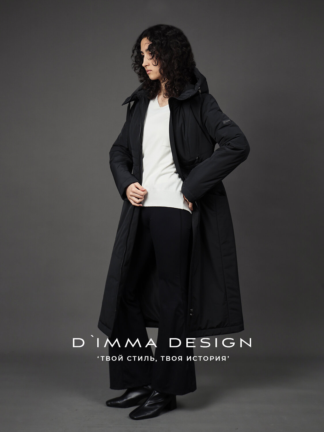 DIMMA Пальто 587346 2670 Черный