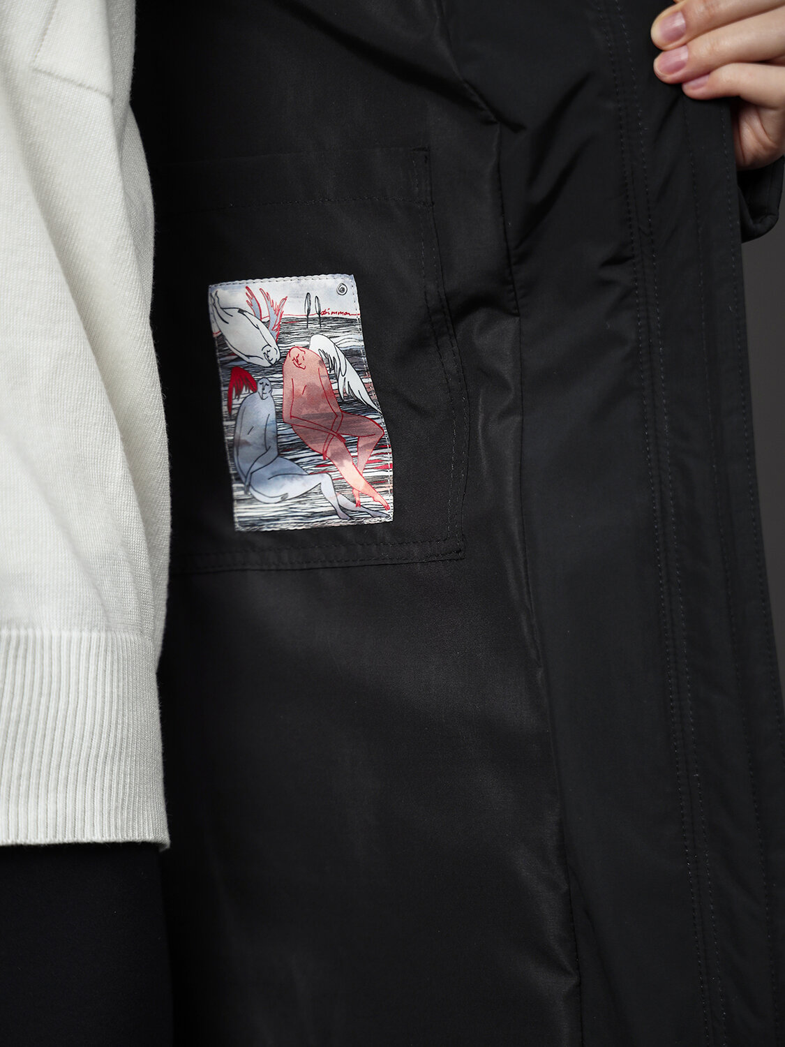 DIMMA Пальто 587346 2670 Черный