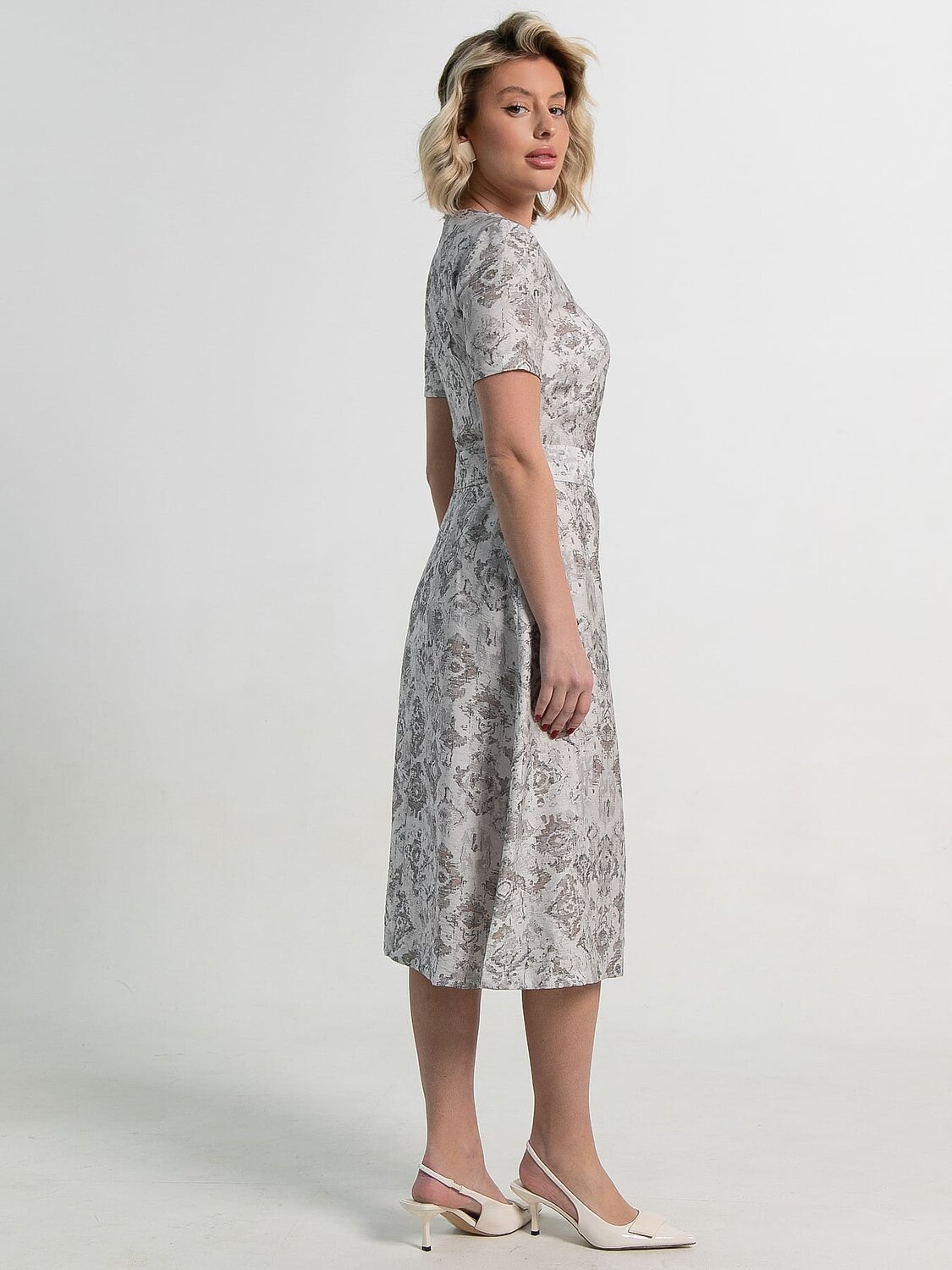 LT Collection Платье 587356 П15116-10М серый