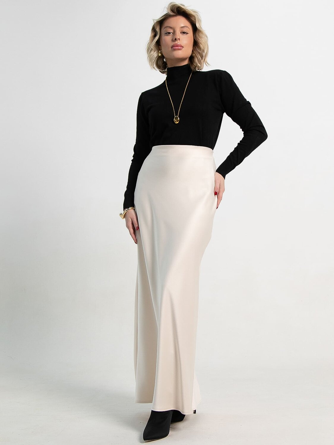 LT Collection Юбка 587364 Ю15382-25М молочный