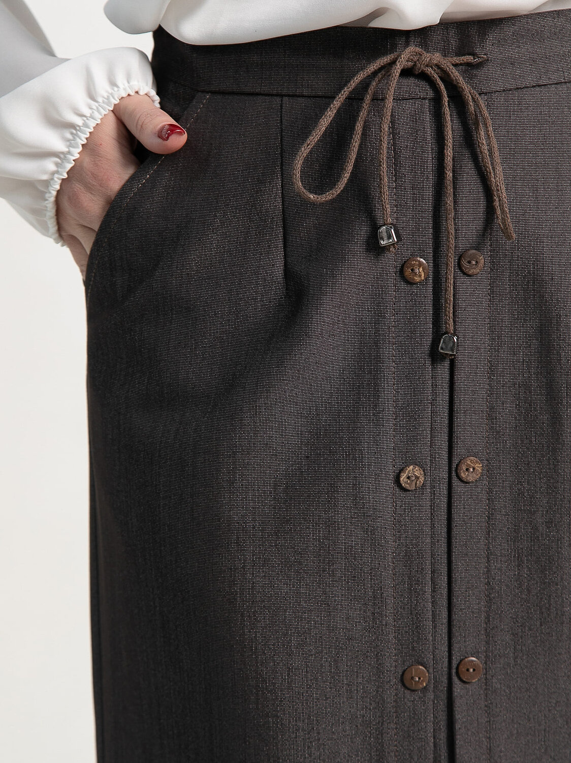 LT Collection Юбка 587371 Ю15109-3М коричневый