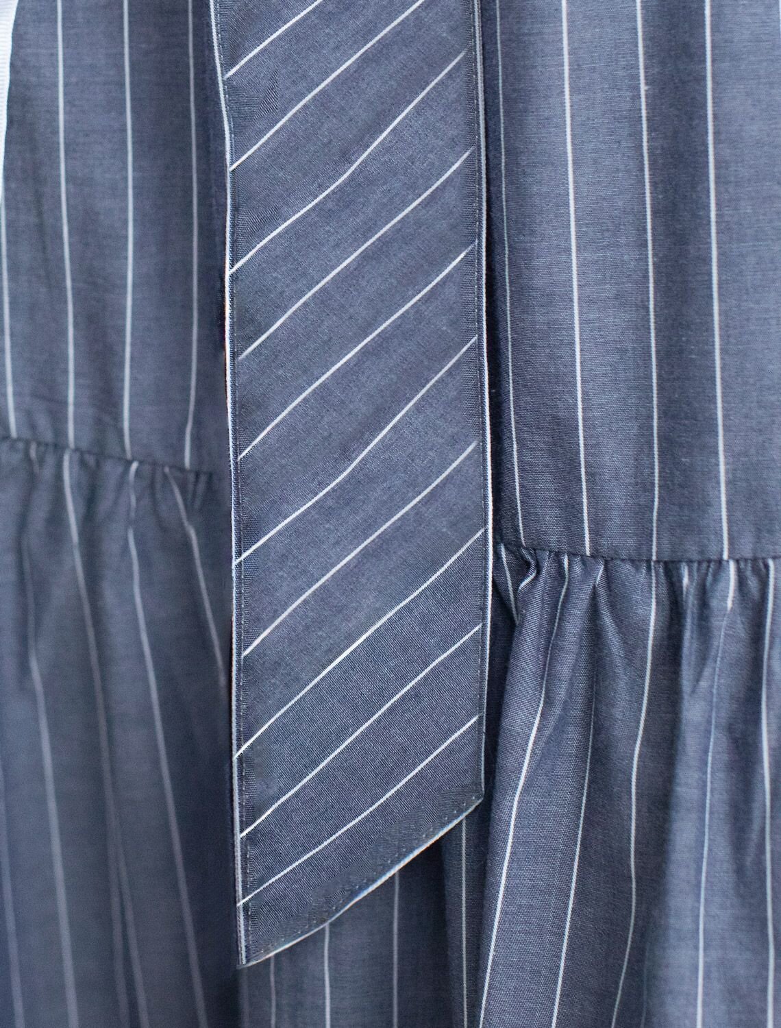 VILATTE Платье 587373 D22.264 серо-синий