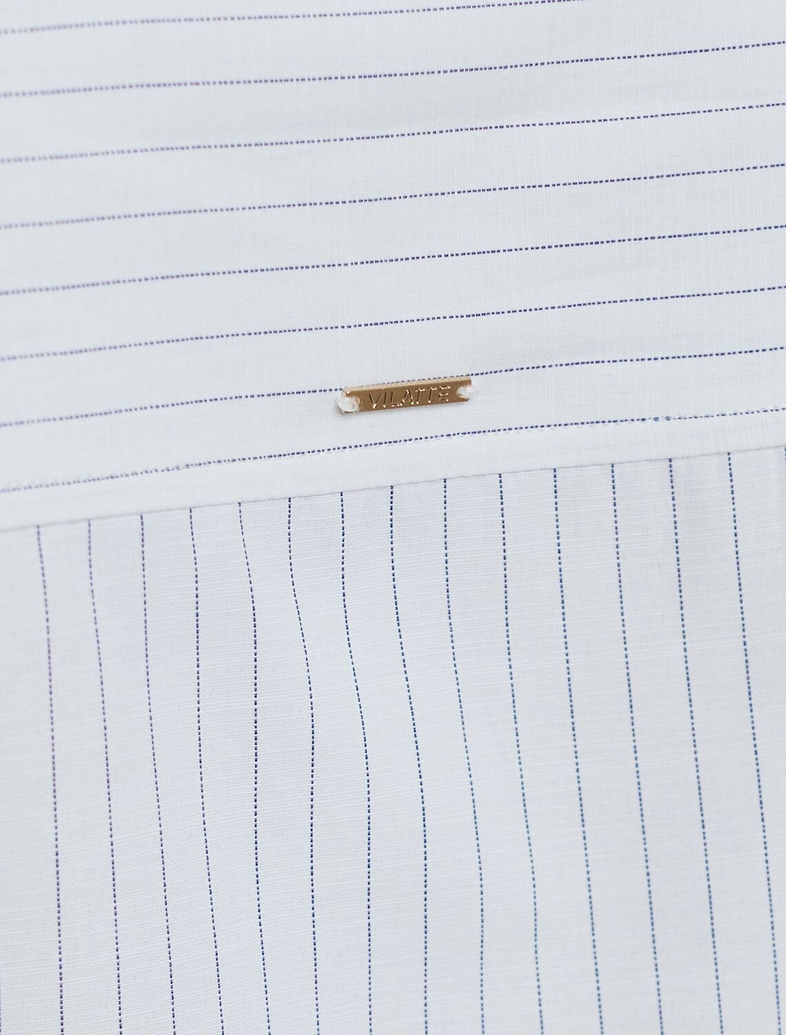 VILATTE Блузка 587384 D29.300 белый-синий