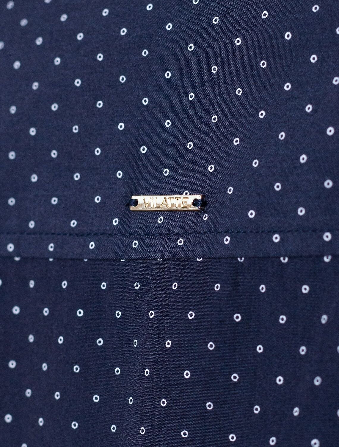 VILATTE Блузка 587387 D29.300 темно-синий