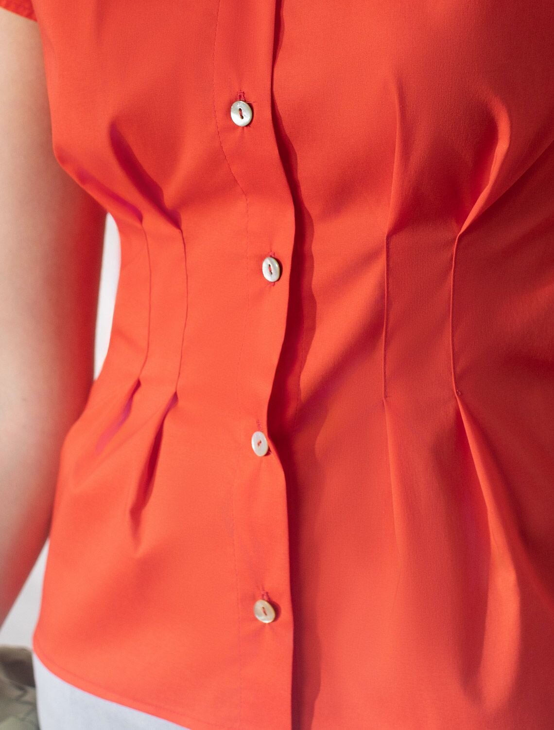 VILATTE Блузка 587389 D29.311 коралловый