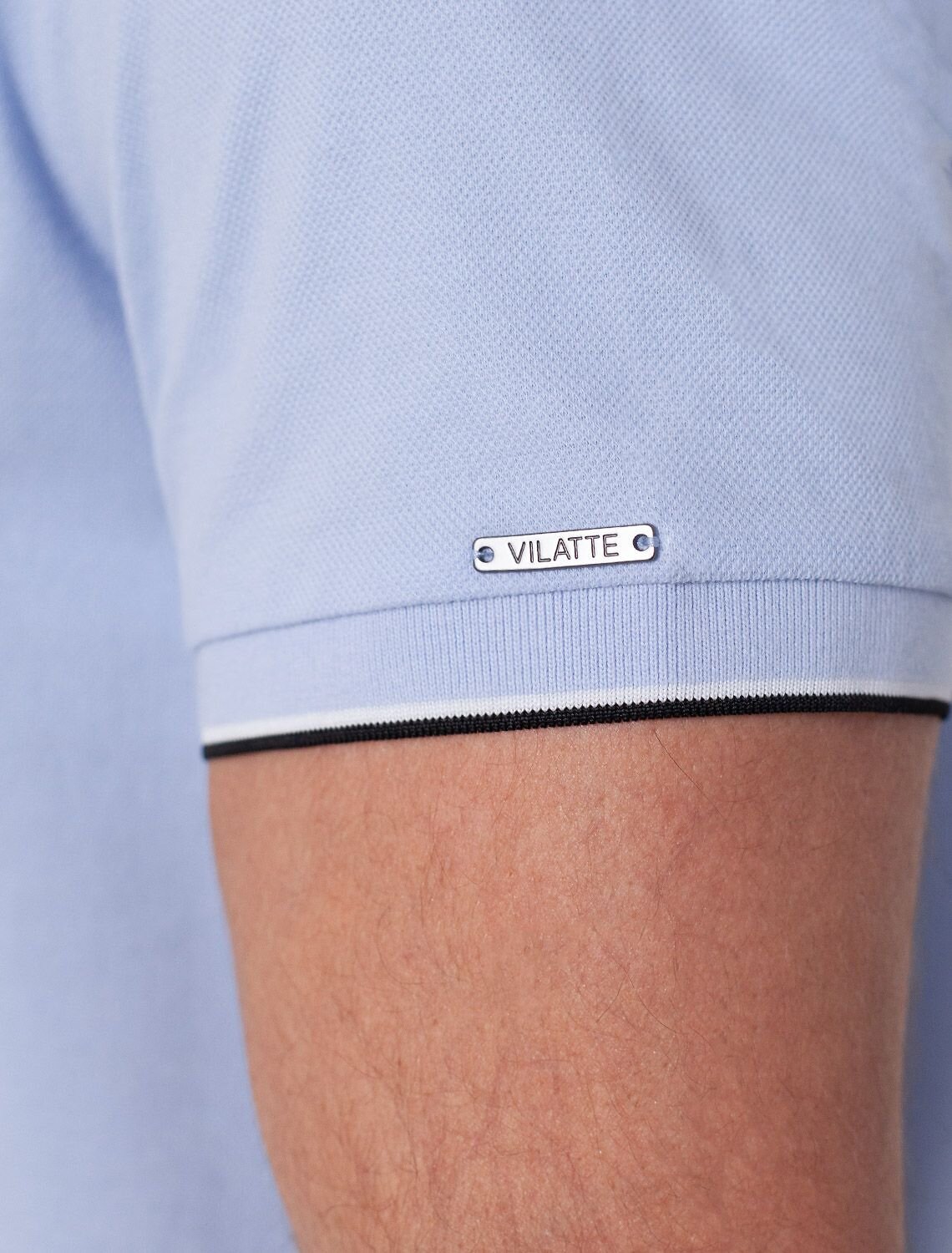 VILATTE Футболка 587415 U49.056 голубой