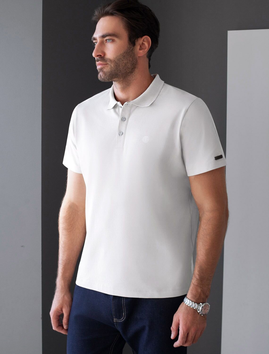 VILATTE Футболка 587420 U49.057 белый