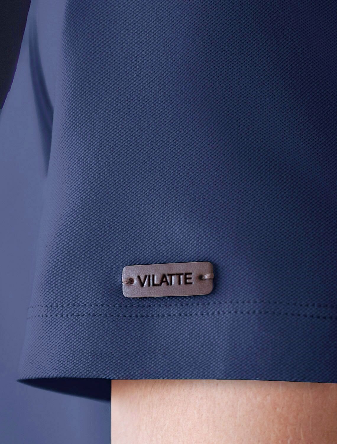 VILATTE Футболка 587421 U49.057 св.синий