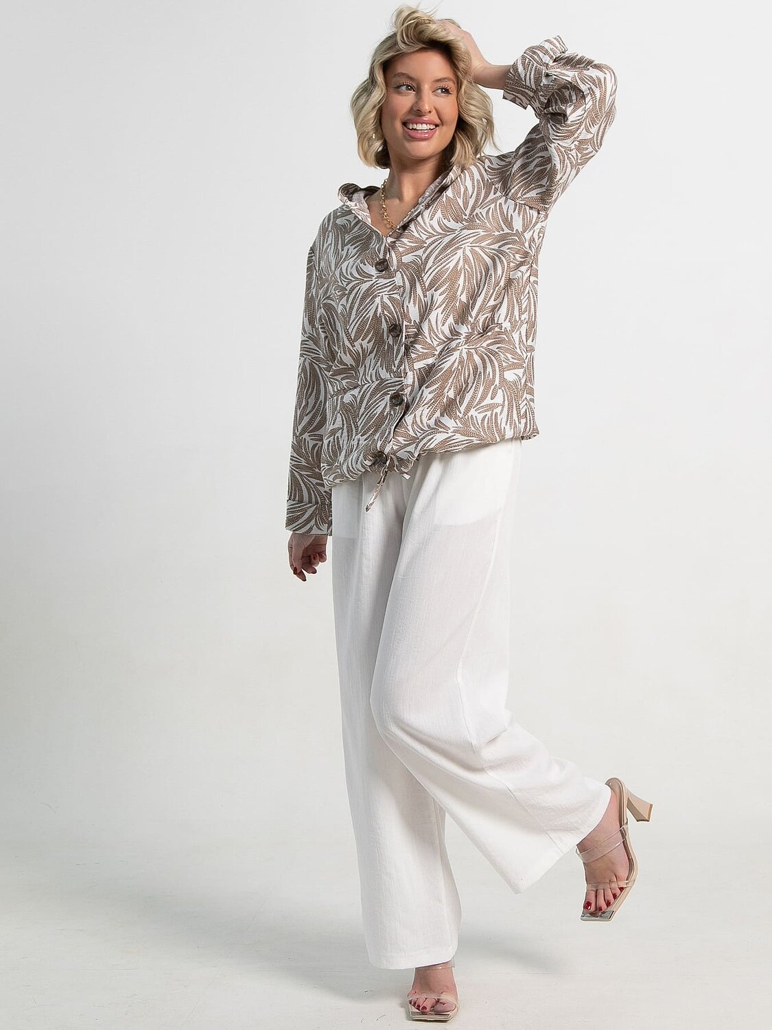 LT Collection Жакет 587426 Б15152-8М бежевый