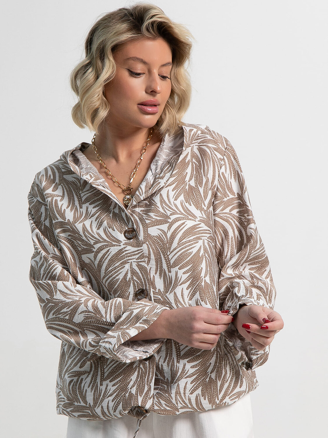 LT Collection Жакет 587426 Б15152-8М бежевый