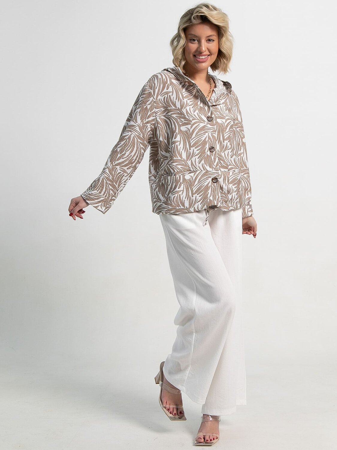 LT Collection Жакет 587426 Б15152-8М бежевый