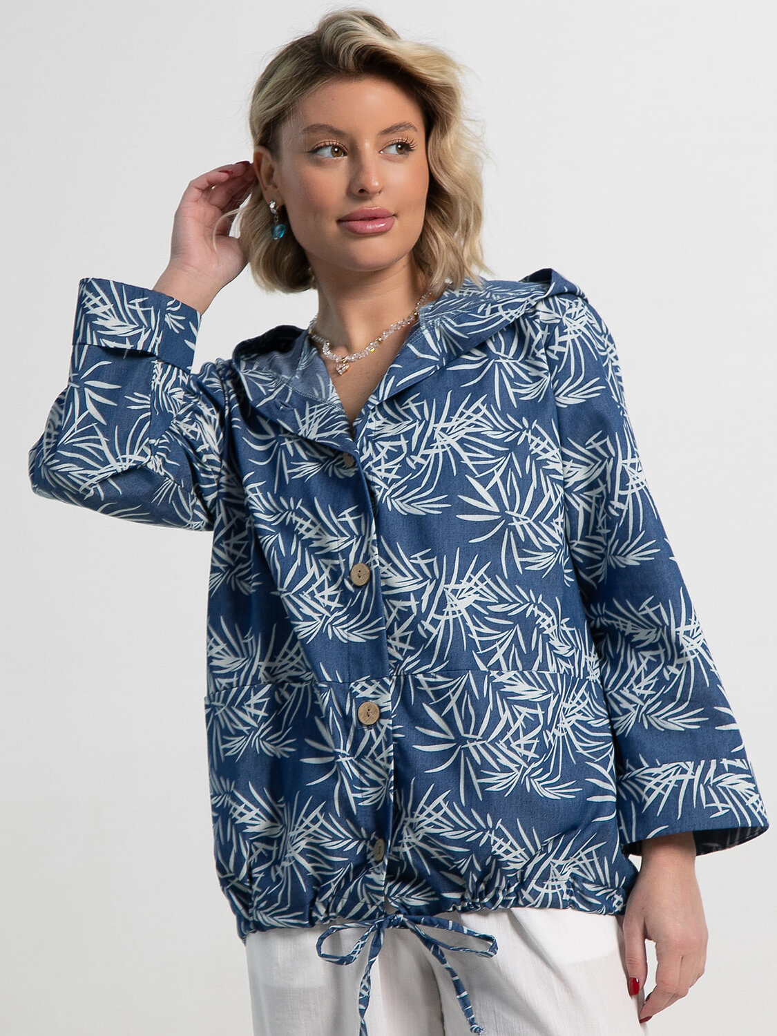 LT Collection Жакет 587427 Б15182-8М синий