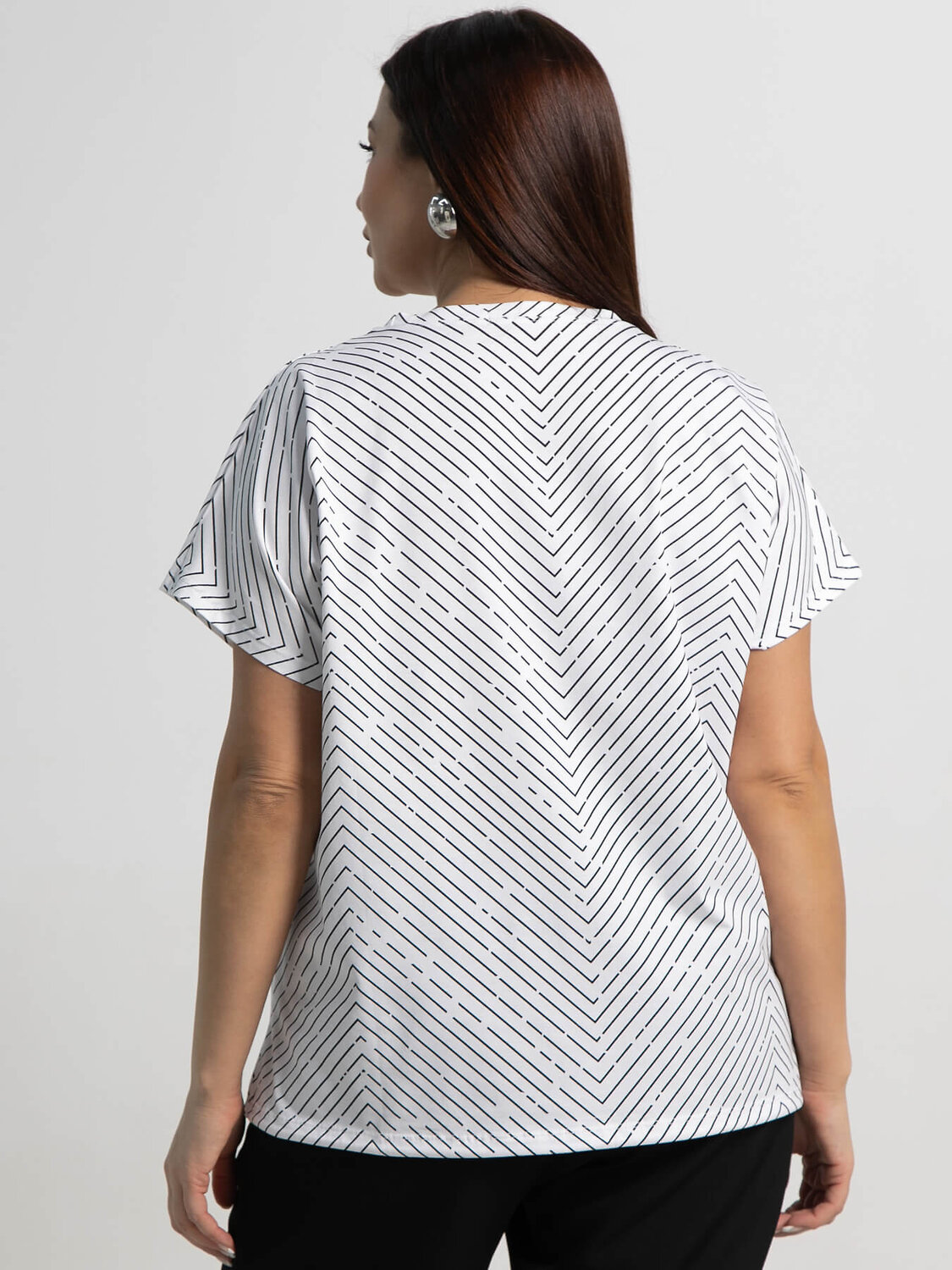 LT Collection Блуза 587429 Б15356-20М белый