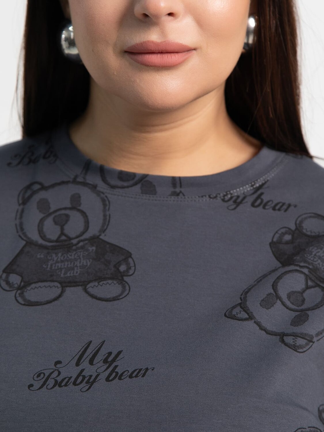 LT Collection Футболка 587435 Б15369-20М темно-серый