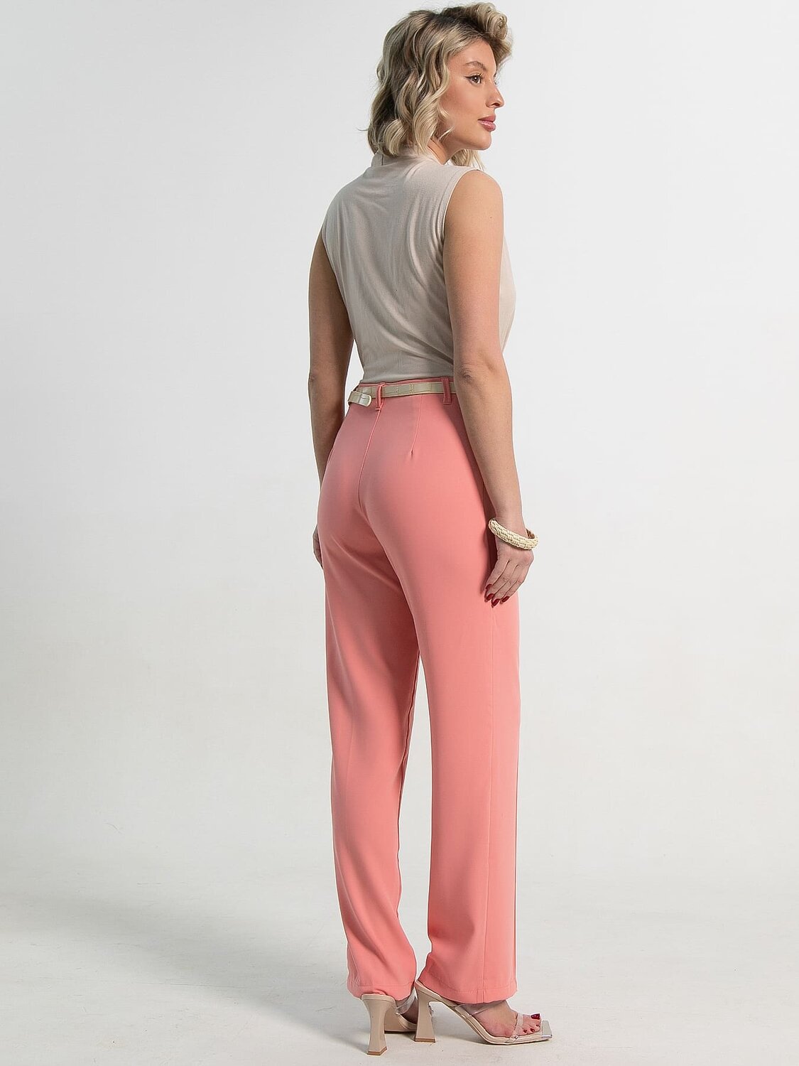 LT Collection Брюки 587444 Б14267-30М коралловый