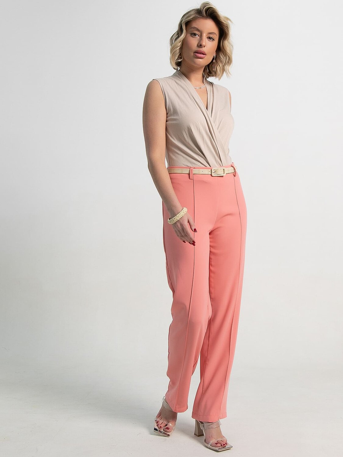 LT Collection Брюки 587444 Б14267-30М коралловый