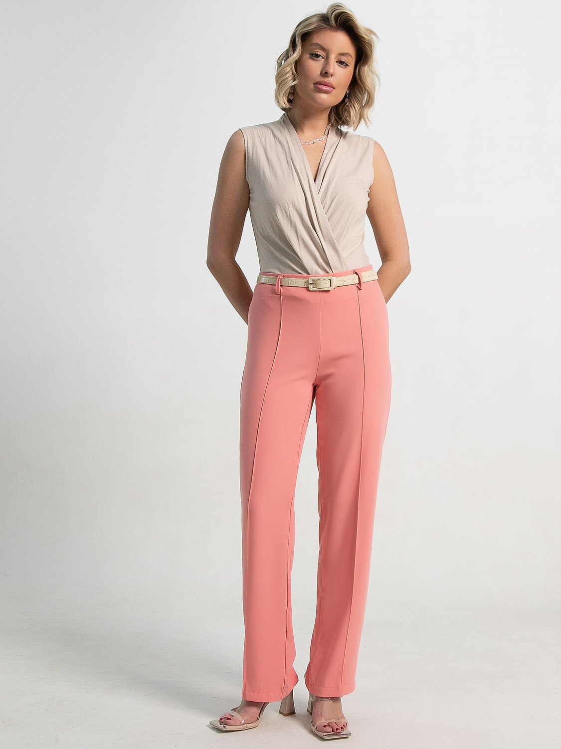 LT Collection Брюки 587444 Б14267-30М коралловый