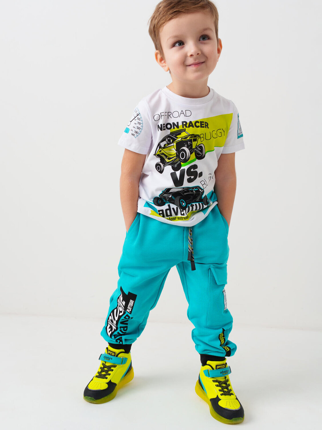 PLAYTODAY Брюки 587446 12612251 бирюзовый