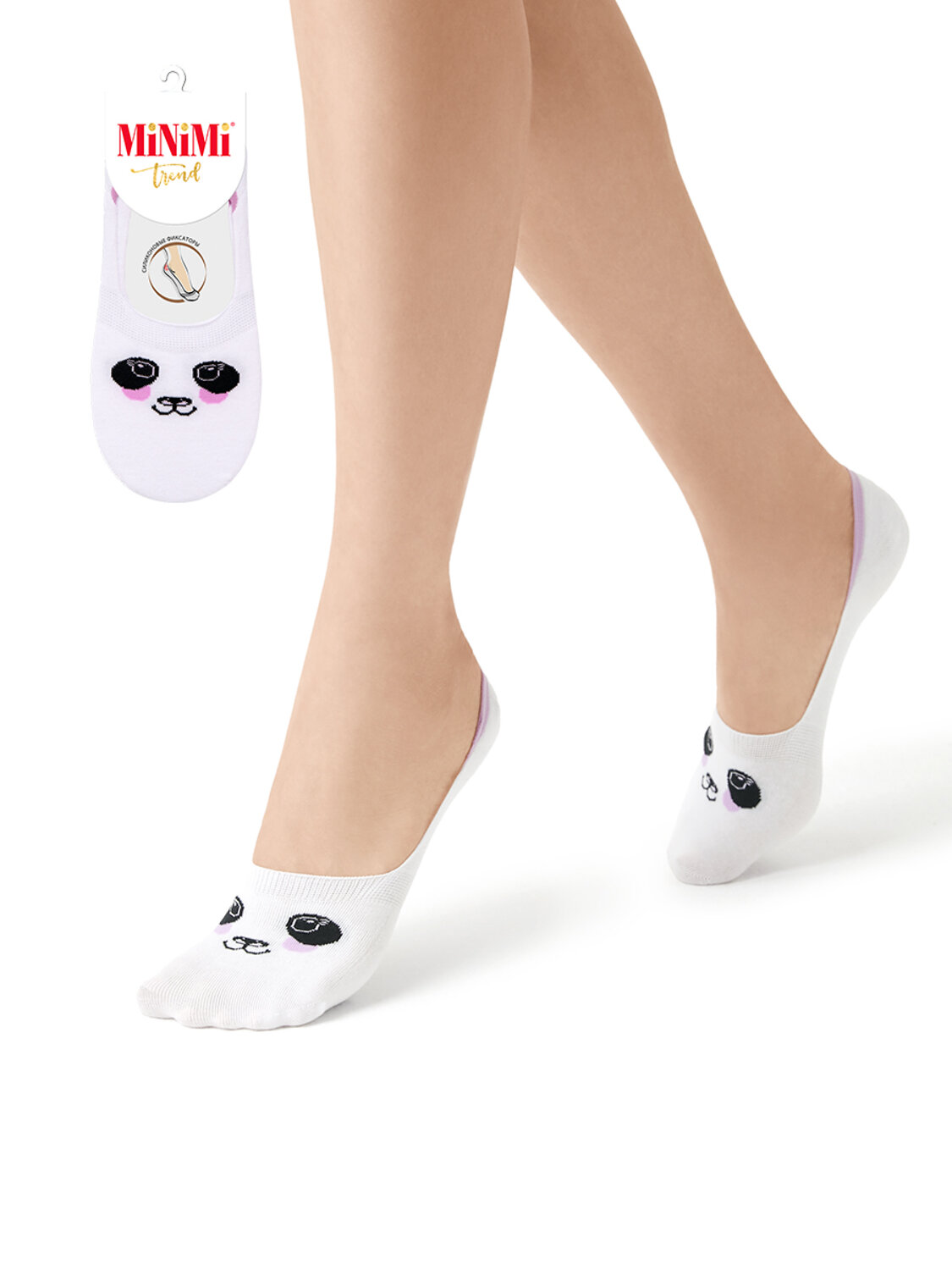 Minimi Подследники 587470 MINI BELL 5205 (подследники) Панда Bianco (Белый)