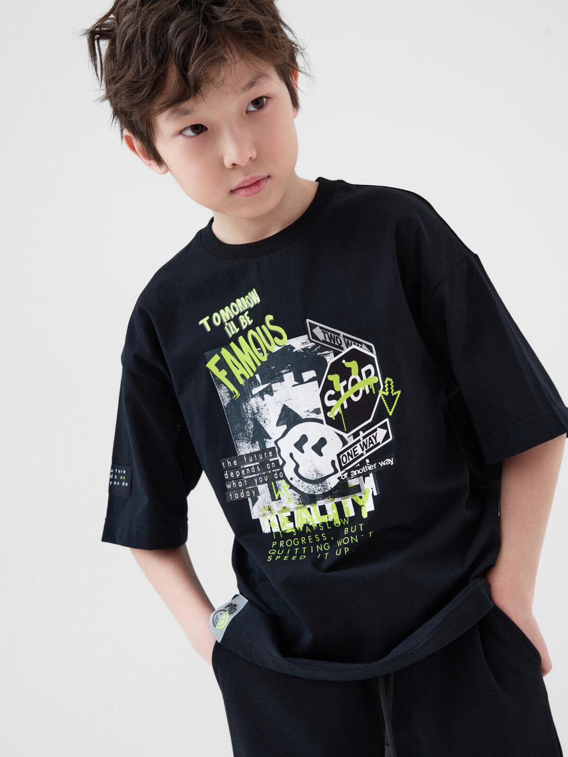 PLAYTODAY Фуфайка 587480 12611257 черный